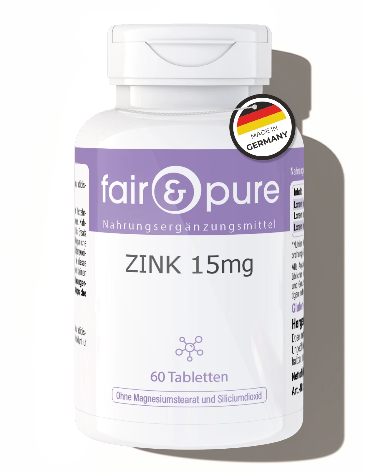 Zink 15mg | fair-pure